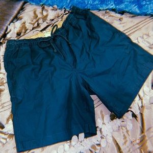 L.L. Bean Teal Drawstring Shorts